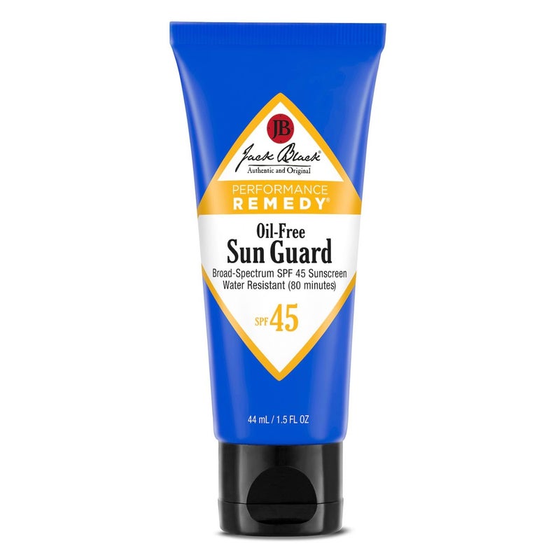 Jack Black OilFree  Water Resistant Sun Guard SPF 45 Sunscreen 15 Fl Oz